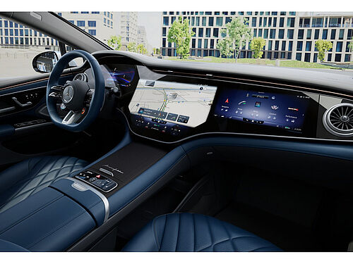 Paderborn Mercedes-Benz EQS Innenaufnahme
