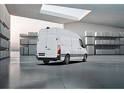 Paderborn NFZ Mercedes-Benz Sprinter Außenaufnahme Heckansicht