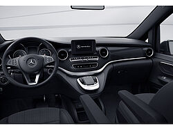 Sylt Mercedes-Benz V 250 Innenaufnahme Cockpit